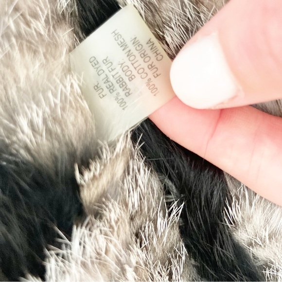 100% Rabbit Fur Vest - Picture 5 of 7